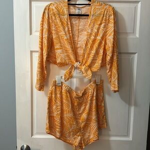 Target Shade & Shore beach / pool cover up matching set